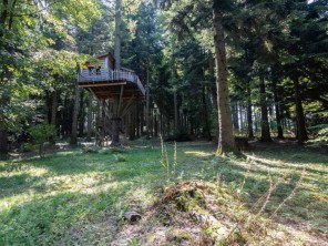 1 bedroom Treehouse near Saint-Julien-Labrousse, Rhone Alps, Auvergne-Rhône-Alpes, France