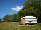 1 bedroom Yurt near Ploemel, Morbihan, Brittany, France