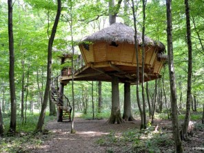 2 bedroom Treehouse near St Germain Des Essourts, Seine-Maritime, Normandy, France