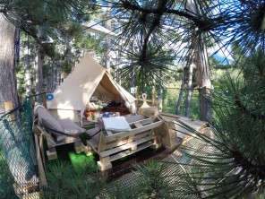 1 bedroom Hanging Tent near Barcelonnette, Alpes-de-Haute-Provence, Provence-Cote d`Azur, France