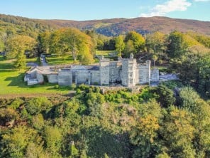 19th Century Castle on the Dyfi Estuary