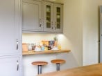 Breakfast bar and stools