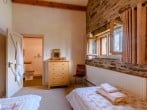 Twin bedroom with en-suite bathroom
