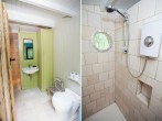 A pretty smart looking shower and loo for glamping!