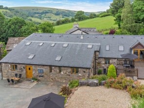Pair of Barns above the Brecon Beacons National Park
