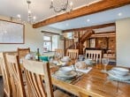 Large open plan lounge dining area Large open plan lounge dining area