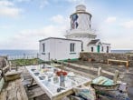 Enjoy the lighthouse views from the patio Enjoy the lighthouse views from the patio