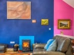 Light the fire for cosy nights in and browse the bookcases Light the fire for cosy nights in and browse the bookcases