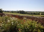 Enjoy the views from the enclosed garden Enjoy the views from the enclosed garden