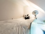 Single bed on mezzanine level Single bed on mezzanine level