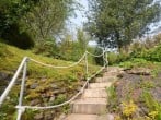 Walk up the 23 steps to the property Walk up the 23 steps to the property