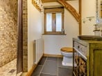 Ground floor WC and walk-in shower Ground floor WC and walk-in shower