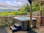 Gorgeous view of the Sugar Loaf from the hot tub! Gorgeous view of the Sugar Loaf from the hot tub!