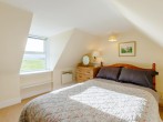 Double bedroom with views of the rolling countryside Double bedroom with views of the rolling countryside