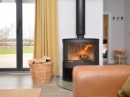 Curl up together by the roaring wood burner