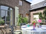 Enjoy a light lunch within the gated courtyard Enjoy a light lunch within the gated courtyard