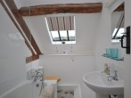The en-suite to the twin room