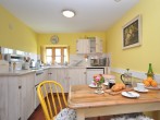 A traditional kitchen just perfect for a simple supper for two
