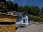 Stylish property with quirky housed hot tub and magnificent Loch Earn Views