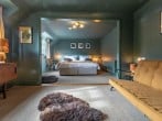 Each room enjoys a private lounge area Each room enjoys a private lounge area