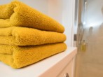 Warm fluffy towels