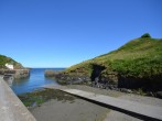 Lovely sea views and access to the coastal path