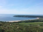 View towards Oxwich Bay from Cefn Bryn