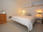 Master king-size bedroom with lovely rural views