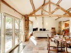 Big picture windows enhance the living space Big picture windows enhance the living space
