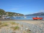 The harbour at Barmouth The harbour at Barmouth