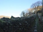 The footpath to the property The footpath to the property