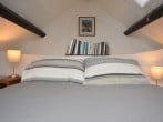 King-size bed with lovely views to wake up to King-size bed with lovely views to wake up to