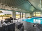 Relax by the pool with ample seating 