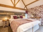 Beautiful exposed beams from the original barn Beautiful exposed beams from the original barn