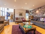 The barn has a great open-plan feel ideal for families