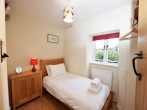Ground floor single bedroom located next to the shower room with WC Ground floor single bedroom located next to the shower room with WC