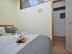 The double bedroom is tucked away The double bedroom is tucked away
