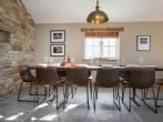 Seating for all around the hand crafted oak dining table Seating for all around the hand crafted oak dining table