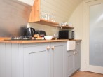 The well-equipped bespoke kitchen