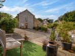 Looking towards the characterful property
