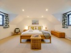 King-size master bedroom