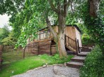 Beautiful detached lodge set in tree-lined grounds with stunning views