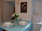 Enjoy a romantic meal in the spacious kitchen/diner