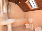Spacious en-suite bathroom with shower Spacious en-suite bathroom with shower