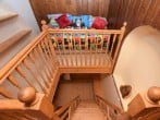 Head up to the cosy den which has a day bed and Playstation 2 Head up to the cosy den which has a day bed and Playstation 2