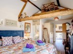 Countryside views and exposed beams