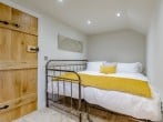 Single bedroom can also be set up as a double on request Single bedroom can also be set up as a double on request