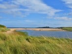 Dunstanburgh Castle is a short walk away Dunstanburgh Castle is a short walk away