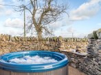 Relax in the lovely warm bubbles after exploring the countryside 
