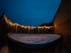 Relax under the stars in your very own hot tub